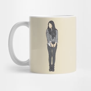 Korean Girl Moon Collection Mug